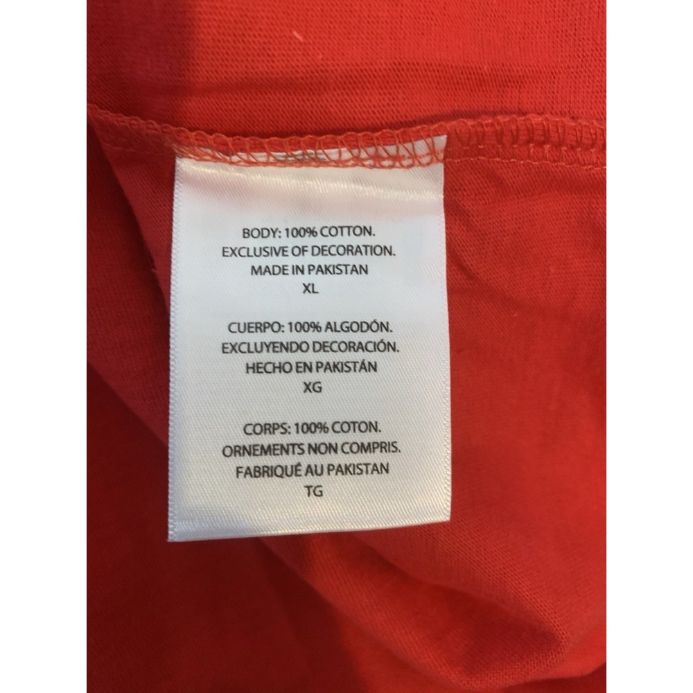 NWT Champion Georgia Bulldogs T-Shirt Red Mens XL Embroidered Logo NCAA Tee - Picture 7 of 8